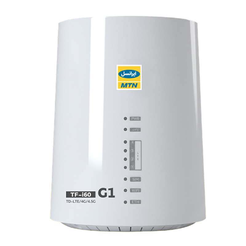 مودم 4G/TD-LTE ایرانسل مدل TF-i60 G1 به همراه سیم کارت TD-LTE و بسته اینترنت 1000 گیگ شش ماهه مودم 4G/TD-LTE ایرانسل مدل TF-i60 G1 به همراه سیم کارت TD-LTE و بسته اینترنت 1000 گیگ شش ماهه