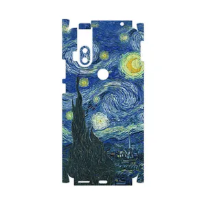 MAHOOT The Starry Night of van Gogh-FullSkin Cover Sticker for Motorola One Hyper