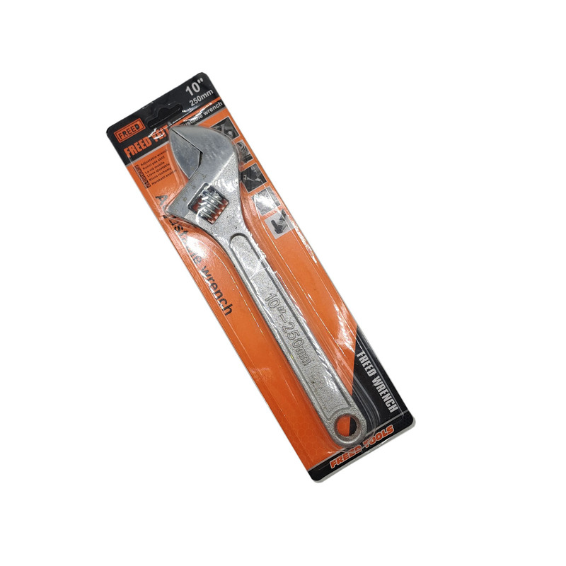 آچار فرانسه فرد مدل YEIT 250_10 سایز 10 میلی متر آچار فرانسه فرد مدل YEIT 250_10 سایز 10 میلی متر