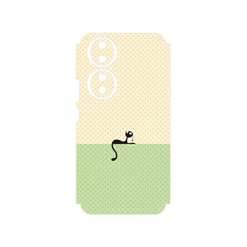 برچسب پوششی ماهوت مدل Minimal Internet Cat Icon مناسب برای گوشی موبایل آنر 90