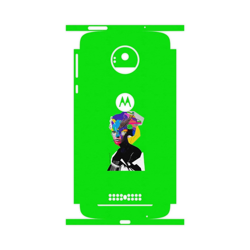 برچسب پوششی ماهوت مدل Collage of Women Portrait 3-FullSkin مناسب برای گوشی موبایل موتورولا Moto Z
