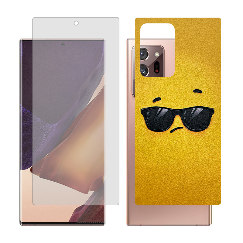 محافظ صفحه نمایش شفاف گلس مدل Together مناسب برای گوشی موبایل سامسونگ Galaxy Note20 Ultra 5G به همراه برچسب پوششی