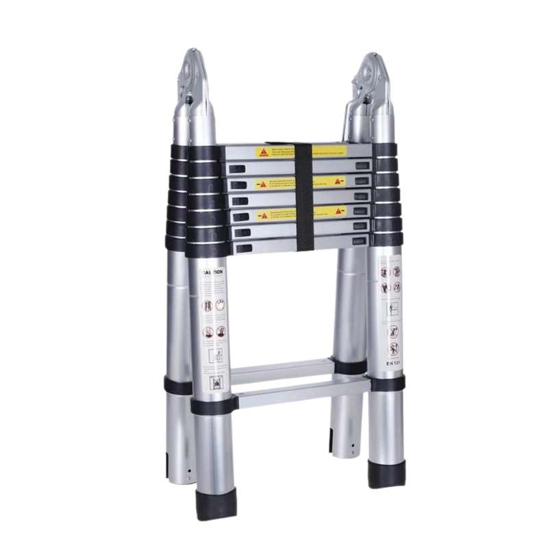 نردبان تلسکوپی 16 پله اینتیمکث مدل دوبل صنعتی کد 100134