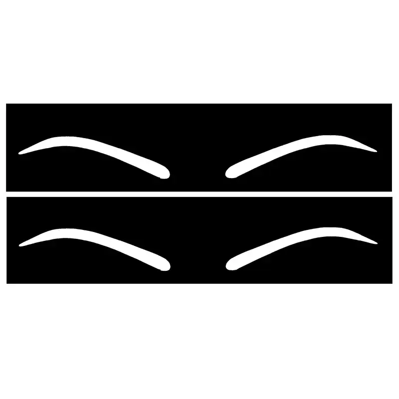 شابلون ابرو کد 133 مجموعه 2 عددی