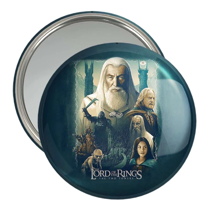 آینه جیبی خندالو طرح ارباب حلقه ها کد 4552