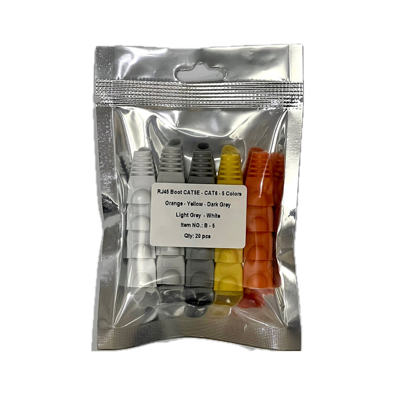 محافظ سوکت شبکه RJ45 مدل B-5 بسته 20 عددی