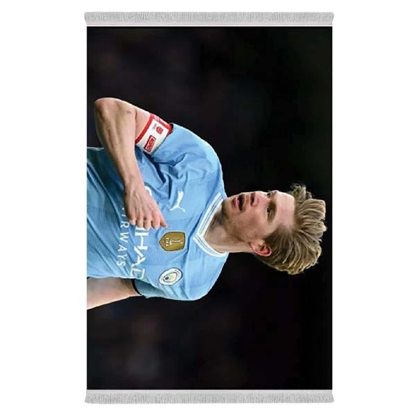 فرش پارچه‌ای دفه مدل فرشینه طرح فانتزی کد 8240