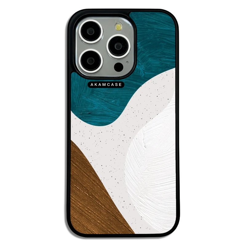 کاور آکام مدل AMC-WA15PRO-WATER COLOR-19 مناسب برای گوشی موبایل اپل iPhone 15 Pro