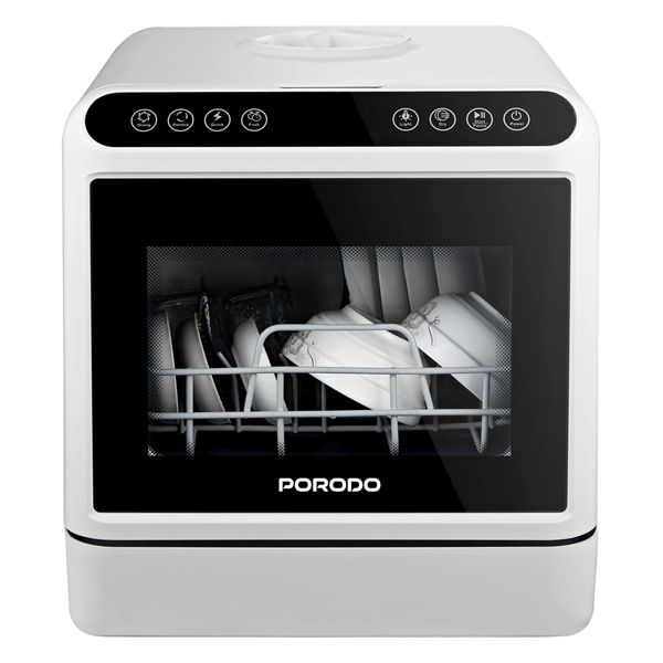 تجریه خرید ماشین ظرفشویی رومیزی 4 نفره پرودو مدل PDLFST046WH
