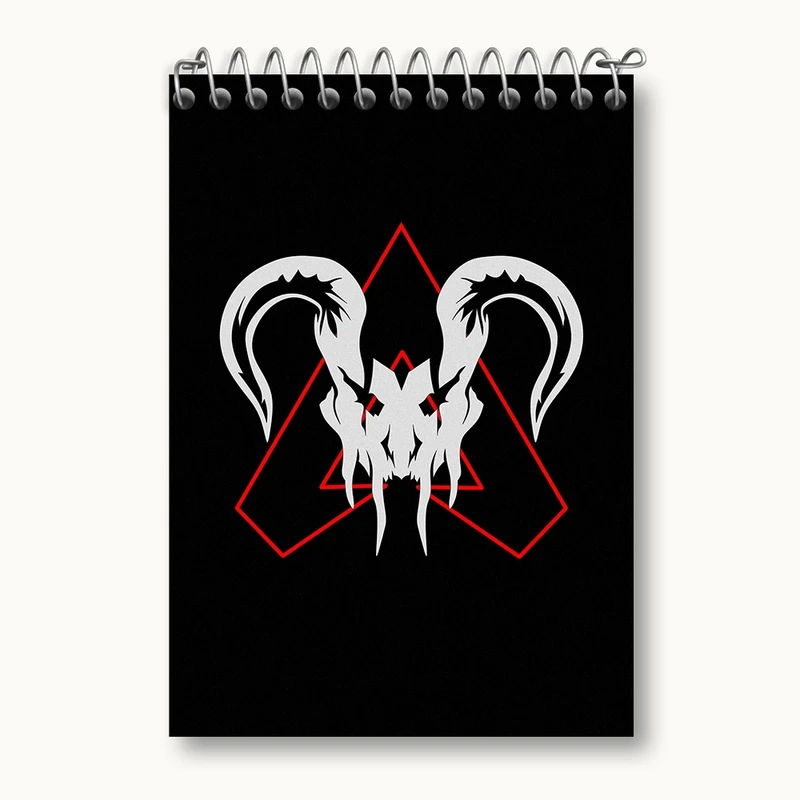 دفتر یادداشت 50 برگ خندالو مدل بازی تایتان فال (Titanfall) کد 32587