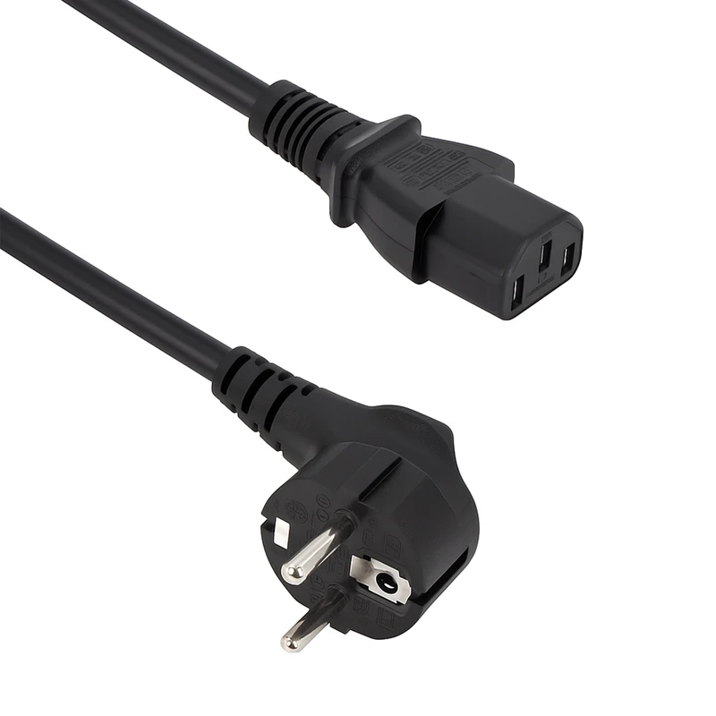 کابل برق سه پین منبع تغذیه کامپیوتر سایرکس مدل SX-C15MD طول 1.5 متر