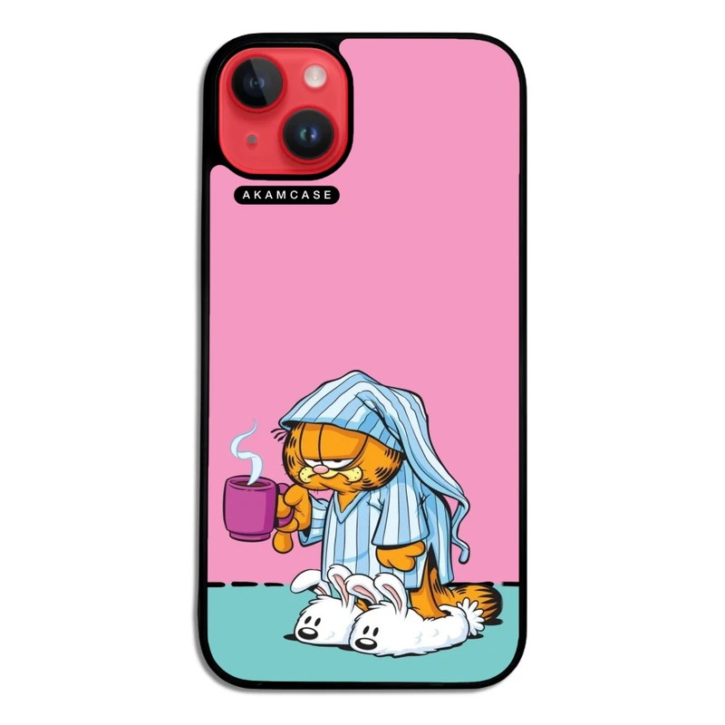 کاور آکام مدل AMC-WA14PLUS-GARFIELD14 مناسب برای گوشی موبایل اپل iPhone 14 Plus