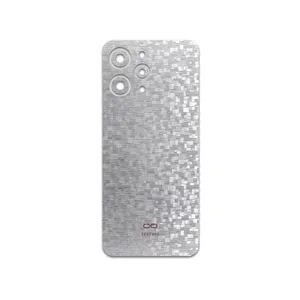 MAHOOT Silver-Silicon Cover Sticker for Xiaomi Redmi 12