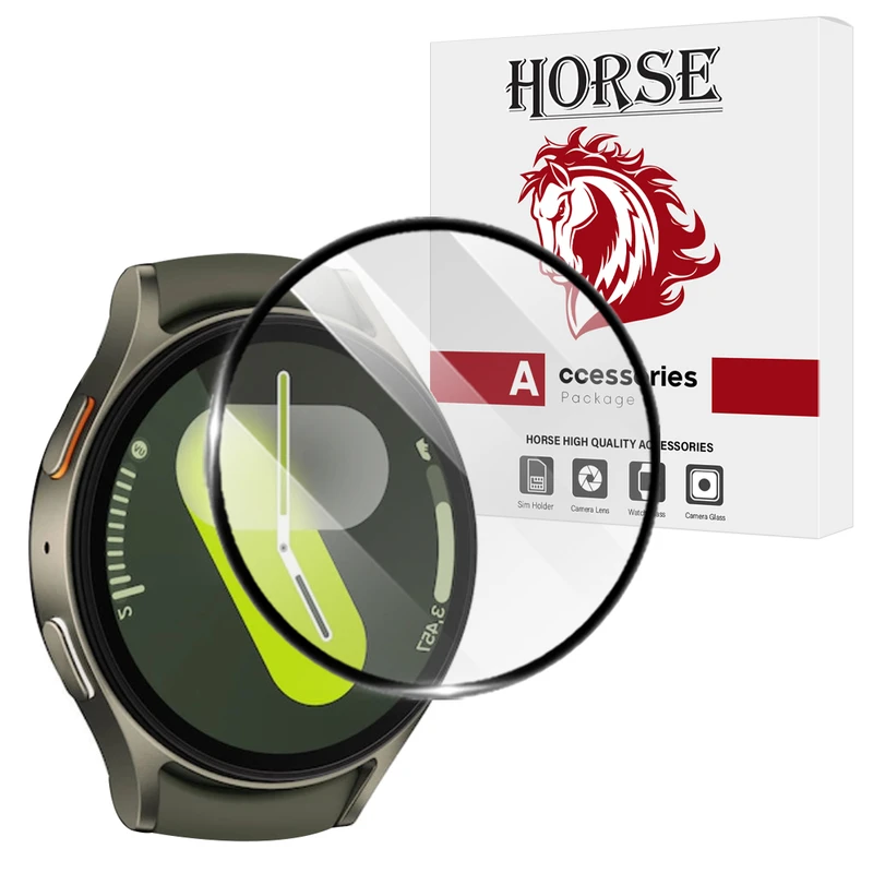 محافظ صفحه نمایش هورس مدل HWPM مناسب برای ساعت هوشمند سامسونگ Galaxy Watch FE / SM-R861 / SM-R866