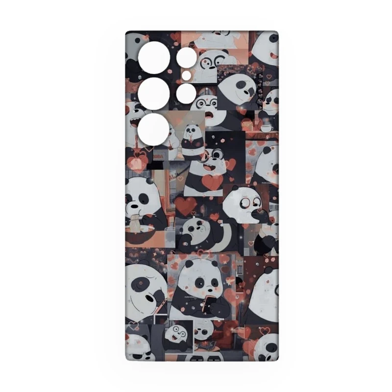 کاور طرح پاندا کد 162 مناسب برای گوشی موبایل سامسونگ Galaxy S21 Ultra