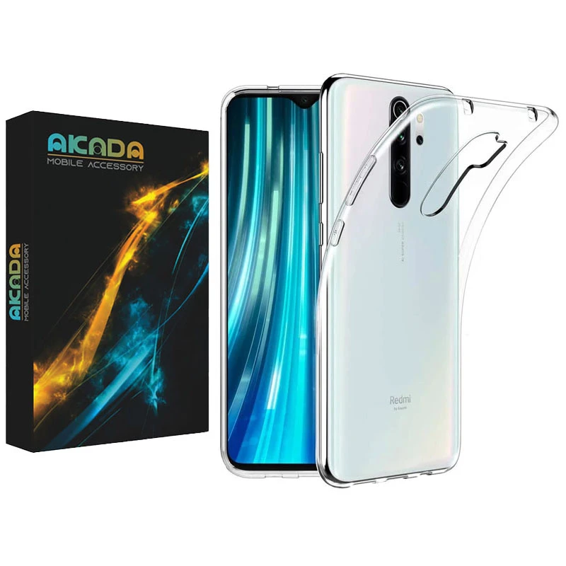 کاور آکادا مدل Transparent مناسب برای گوشی موبایل شیائومی Redmi Note 8 Pro