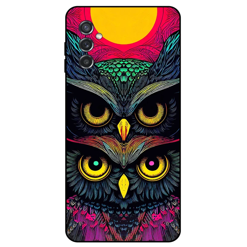 کاور مگافون طرح جغد مدل 1904 مناسب برای گوشی موبایل سامسونگ Galaxy M52   