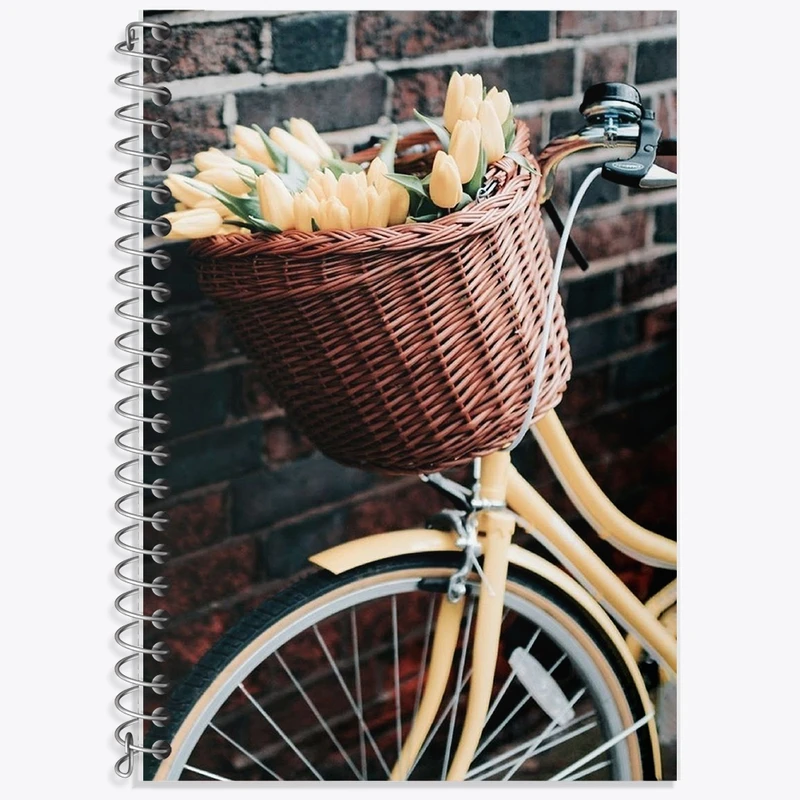 دفتر لغت 50 برگ خندالو طرح دوچرخه کد F1253