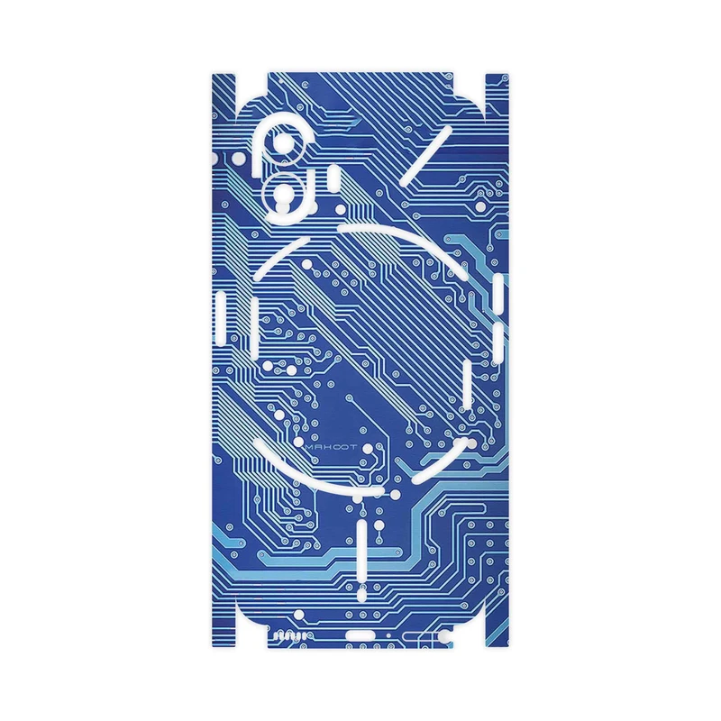 برچسب پوششی ماهوت مدل Blue_Printed_Circuit_Board-FullSkin مناسب برای گوشی موبایل ناتینگ Phone 2
