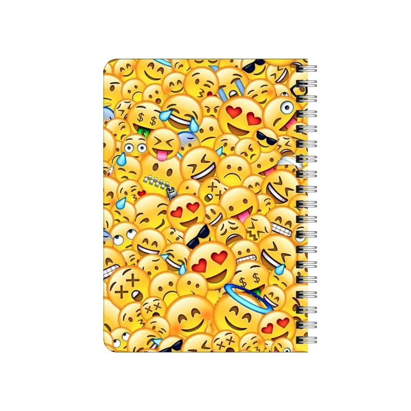 دفترچه یادداشت 80 برگ بامبیلیپ مدل چوبی طرح اموجی کد 1201048