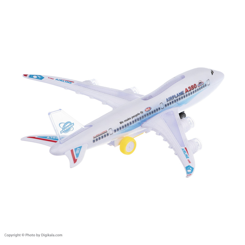 هواپیما بازی مدل A380 کد 1 هواپیما بازی مدل A380 کد 1