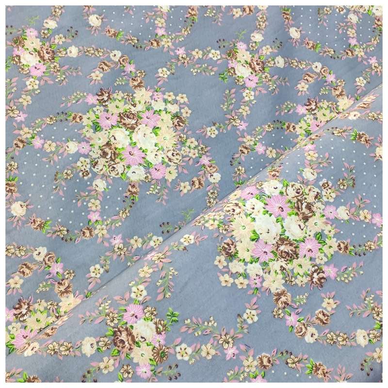 پارچه ملحفه مدل گلدار ریز