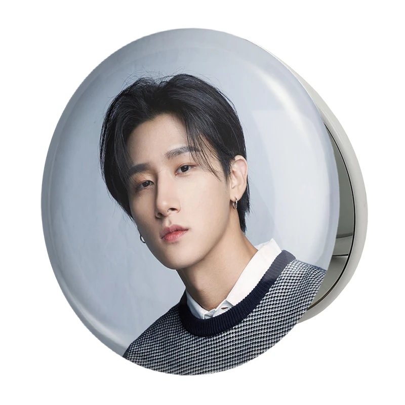 آینه جیبی خندالو طرح آی ام گروه مانستا اکس MONSTA X مدل تاشو کد 21122 