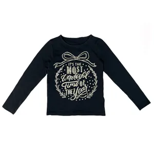 تی شرت آستین بلند دخترانه مدل 324525