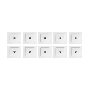 پریز انتن پارت برق ایرانیان مدل کلاسیک بسته 10 عددی