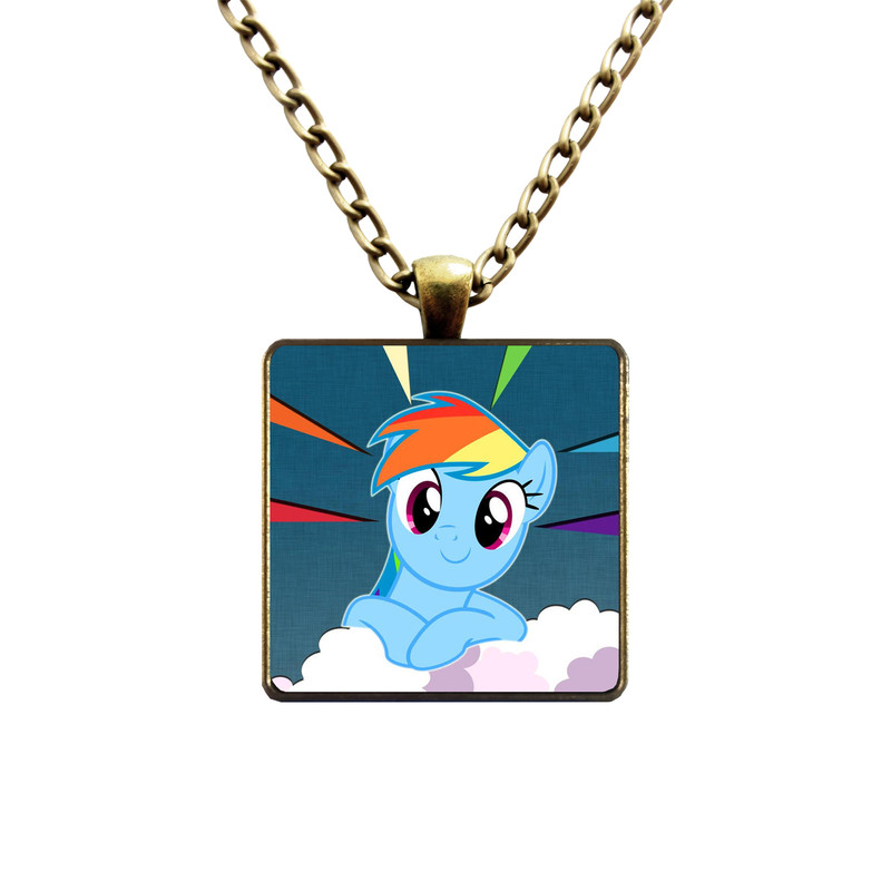 گردنبند دخترانه مدل پونی کد TR17