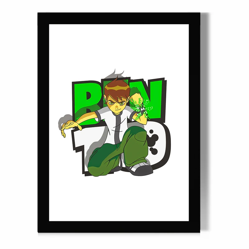 تابلو مدل دیواری طرح انیمیشن بن تن | Ben 10 کد FD092