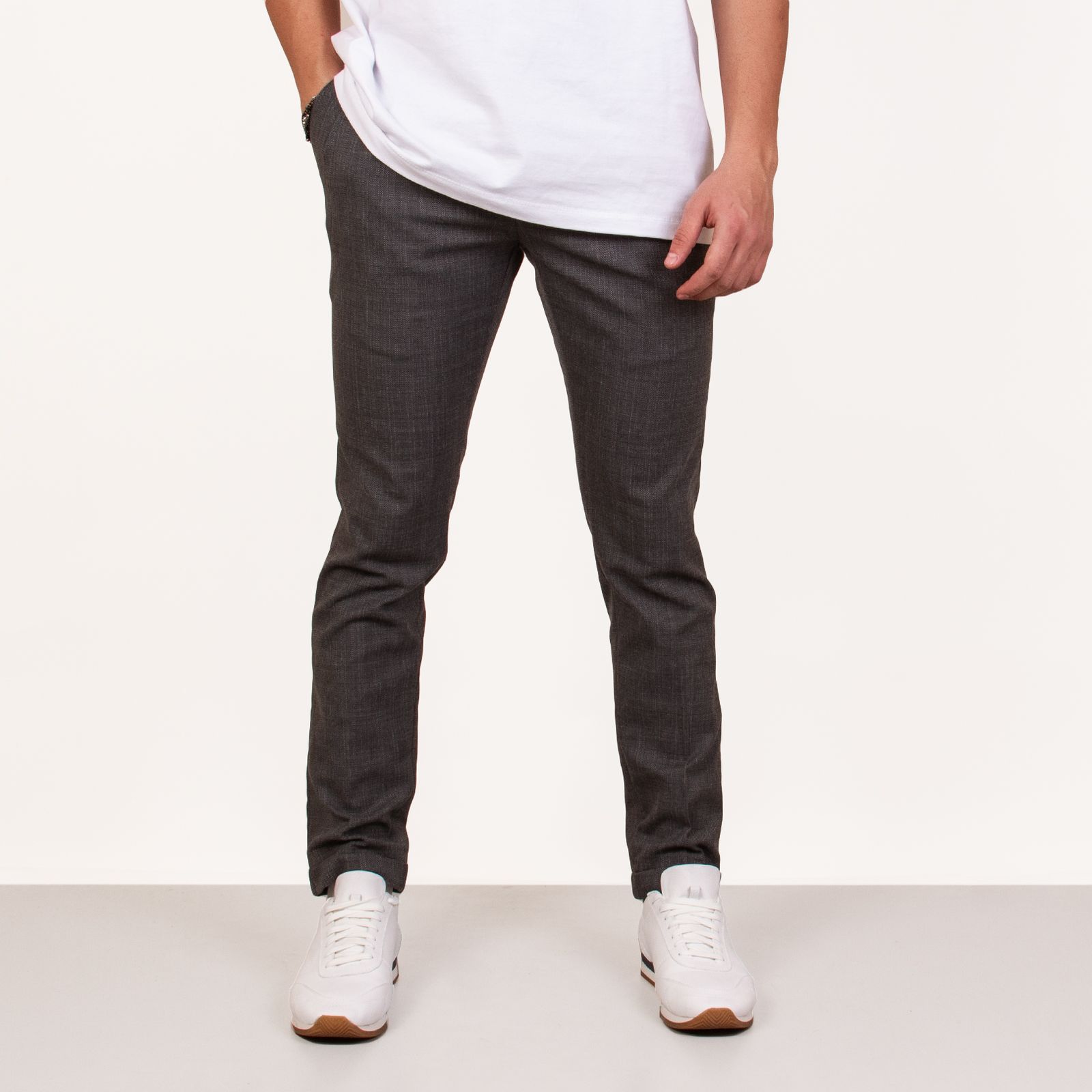 شلوار مردانه ان سی نو مدل فاستونی ال سی رنگ مشکی - - 57