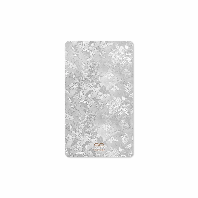 برچسب پوششی ماهوت مدل Silver-Wildflower مناسب برای تبلت سامسونگ Galaxy Tab A 8.0 2019 T295