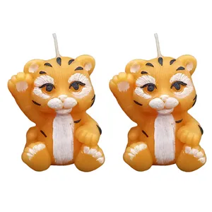 شمع مدل ببر مجموعه 2 عددی