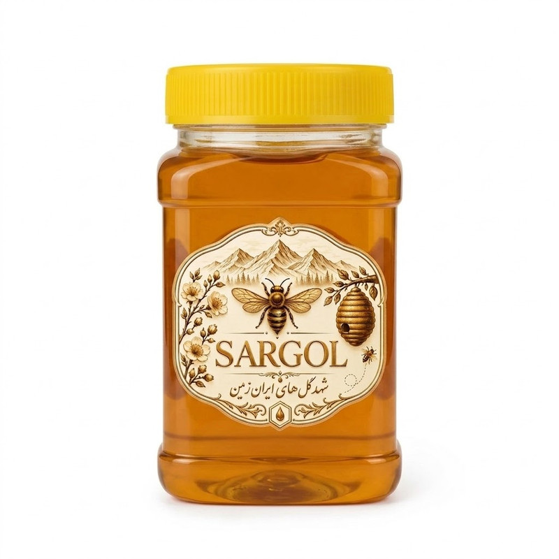 عسل طبیعی گون سارگل - 1000 گرم