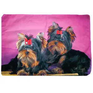 روبالشی مدل مخمل طرح پاپی