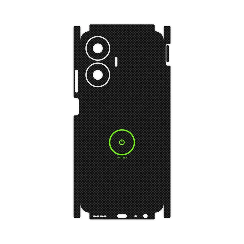 برچسب پوششی ماهوت مدل Minimal Power Button-FullSkin مناسب برای گوشی موبایل ریلمی C55