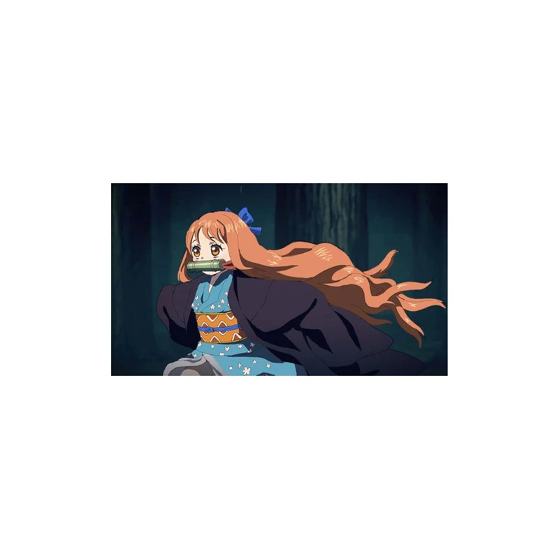 استیکر لپ تاپ و موبایل مدل انیمه طرح وان پیس نامی one piece nami کد 2200 