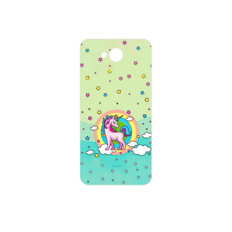 برچسب پوششی ماهوت مدل Rainbow unicorn adventure مناسب برای گوشی موبایل اچ تی سی Desire 650