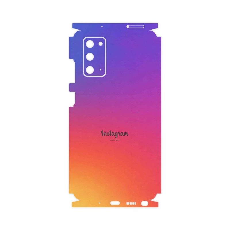 برچسب پوششی ماهوت مدل Instagram-FullSkin مناسب برای گوشی موبایل سامسونگ Galaxy Note 20