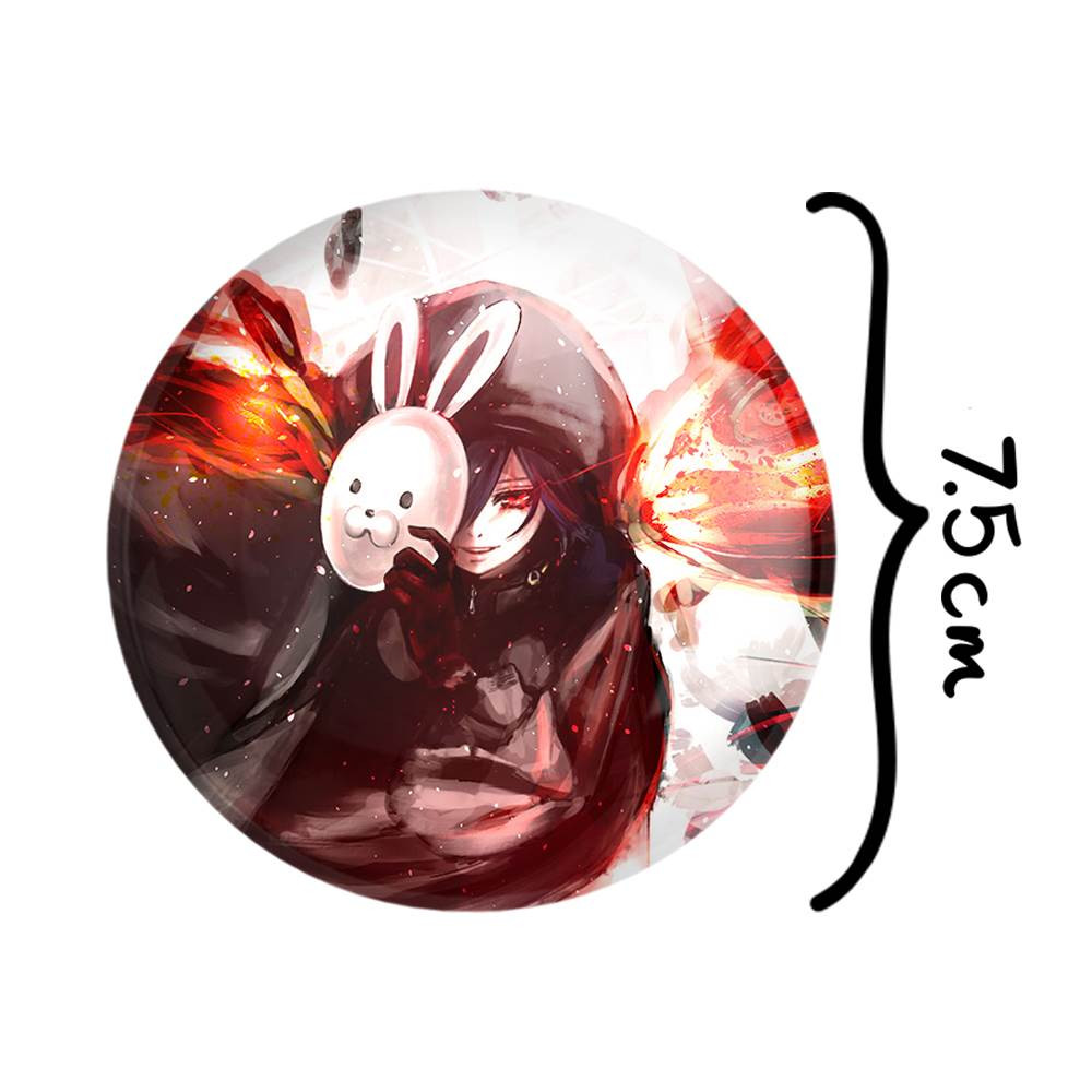 آینه جیبی خندالو مدل توکا کریشیما انیمه توکیو غول Tokyo Ghoul کد 11914 آینه جیبی خندالو مدل توکا کریشیما انیمه توکیو غول Tokyo Ghoul کد 11914
