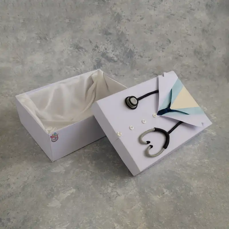 جعبه هدیه جعبه های رنگی رنگی توپک مدل پزشکی