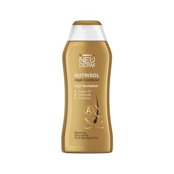نرم کننده مو نئودرم مدل argan حجم 300 میلی لیتر