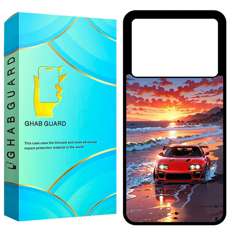 کاور قاب گارد طرح ماشین مدل GCHPK70P مناسب برای گوشی موبایل شیائومی Redmi K70 Pro 5G / Poco X6 Pro