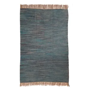 گلیم دستباف سه متری طرح دریا کد 123