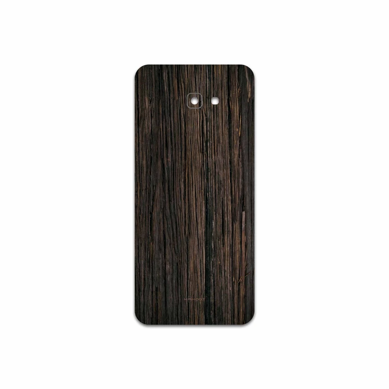 برچسب پوششی ماهوت مدل Burned Wood مناسب برای گوشی موبایل سامسونگ Galaxy J4 Plus