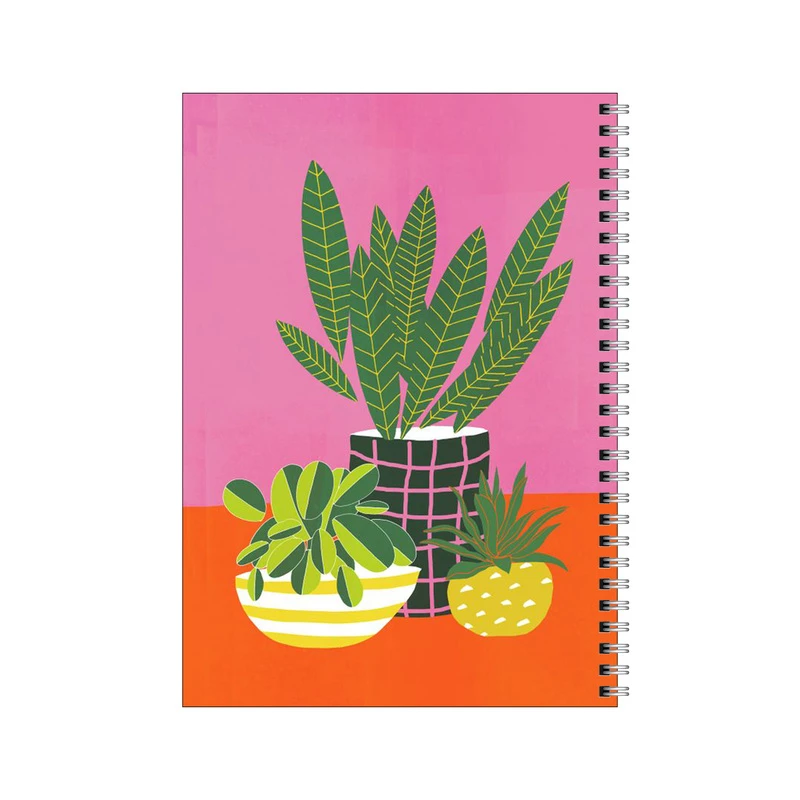 دفتر مشق 80 برگ بامبیلیپ طرح گلدانهای گل کد 2655230