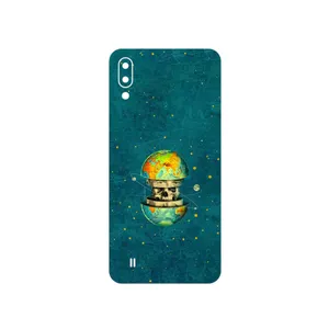 MAHOOT Collage of Earth Face Cover Sticker for Samsung Galaxy M10