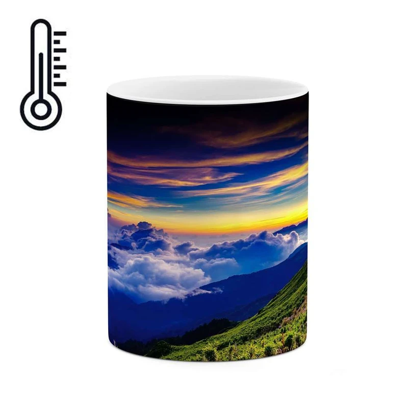 ماگ حرارتی کاکتی مدل منظره کد mgh13168