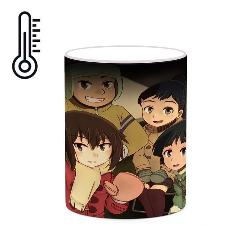 ماگ حرارتی کاکتی مدل انیمه کد mgh21735